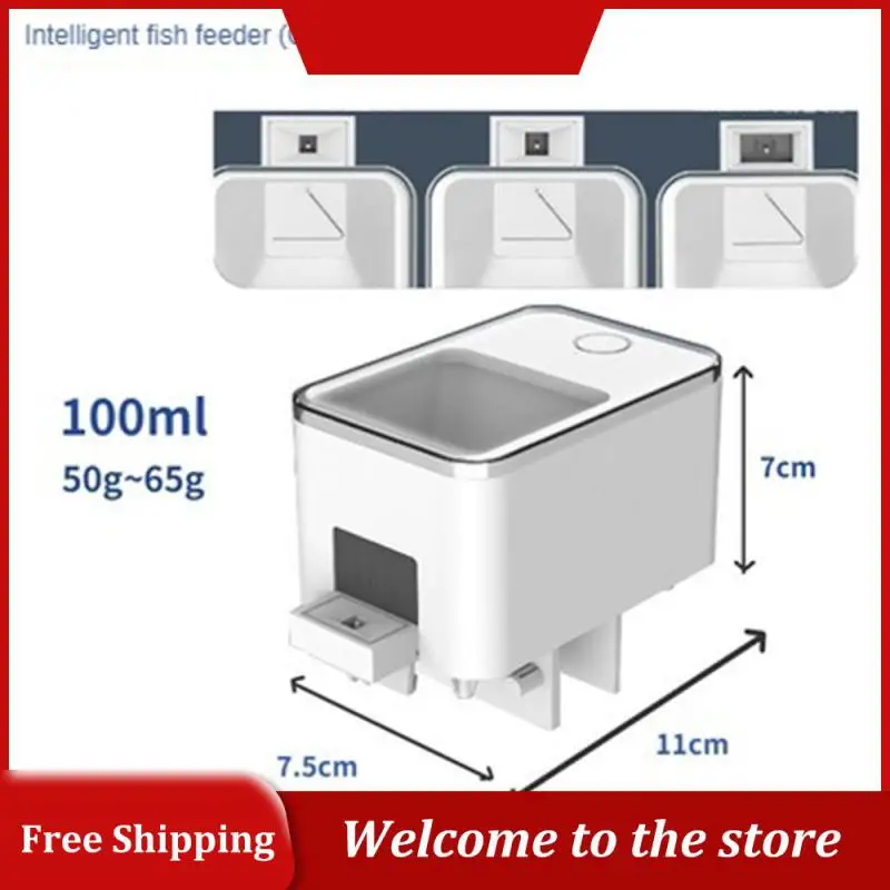 Nuovo Alimentatore Automatico Per Acquario Wifi Da 1000Mah Alimentatore Per Acquario Wireless Smart Phone App Timer Intelligente Alimentazione Con Tel
