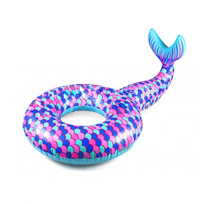 

Mermaid Inflatable Pool Float Swim Ring Swimming Circle Ring Adult Air Mattresses Summer Beach Water Sports Holiday Party Toys