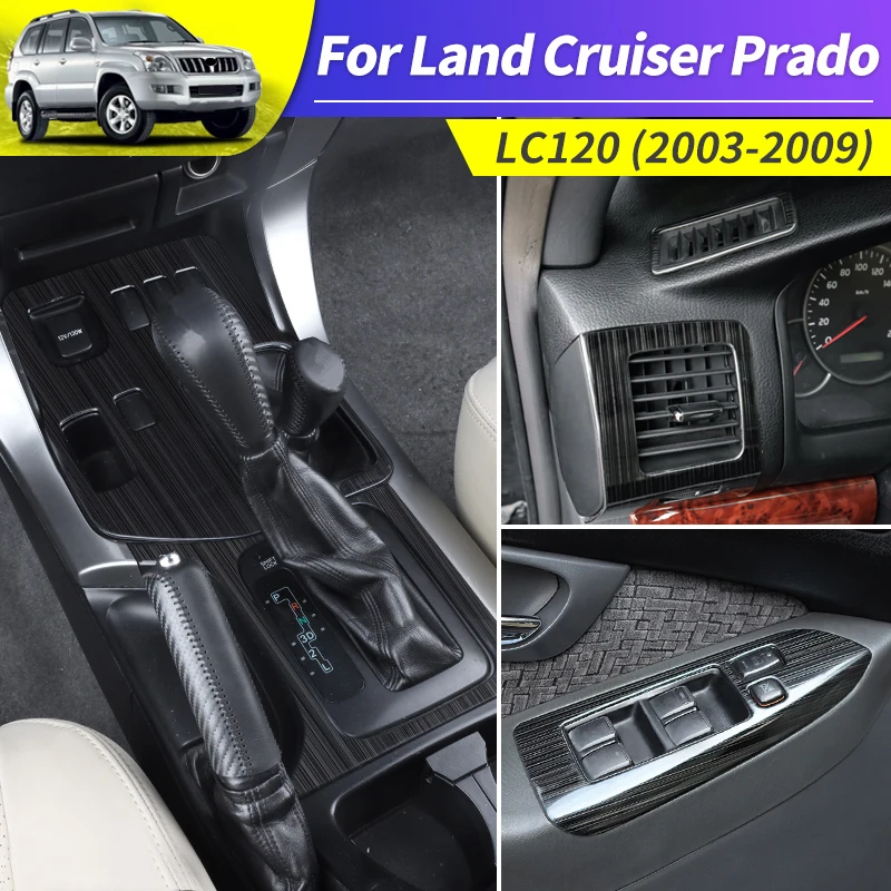 

2003-2009 For Toyota Land Cruiser Prado 120 Lc120 Fj120 Interior Upgrade Modified Handle Gearbox Air Conditioning Outlet 2008