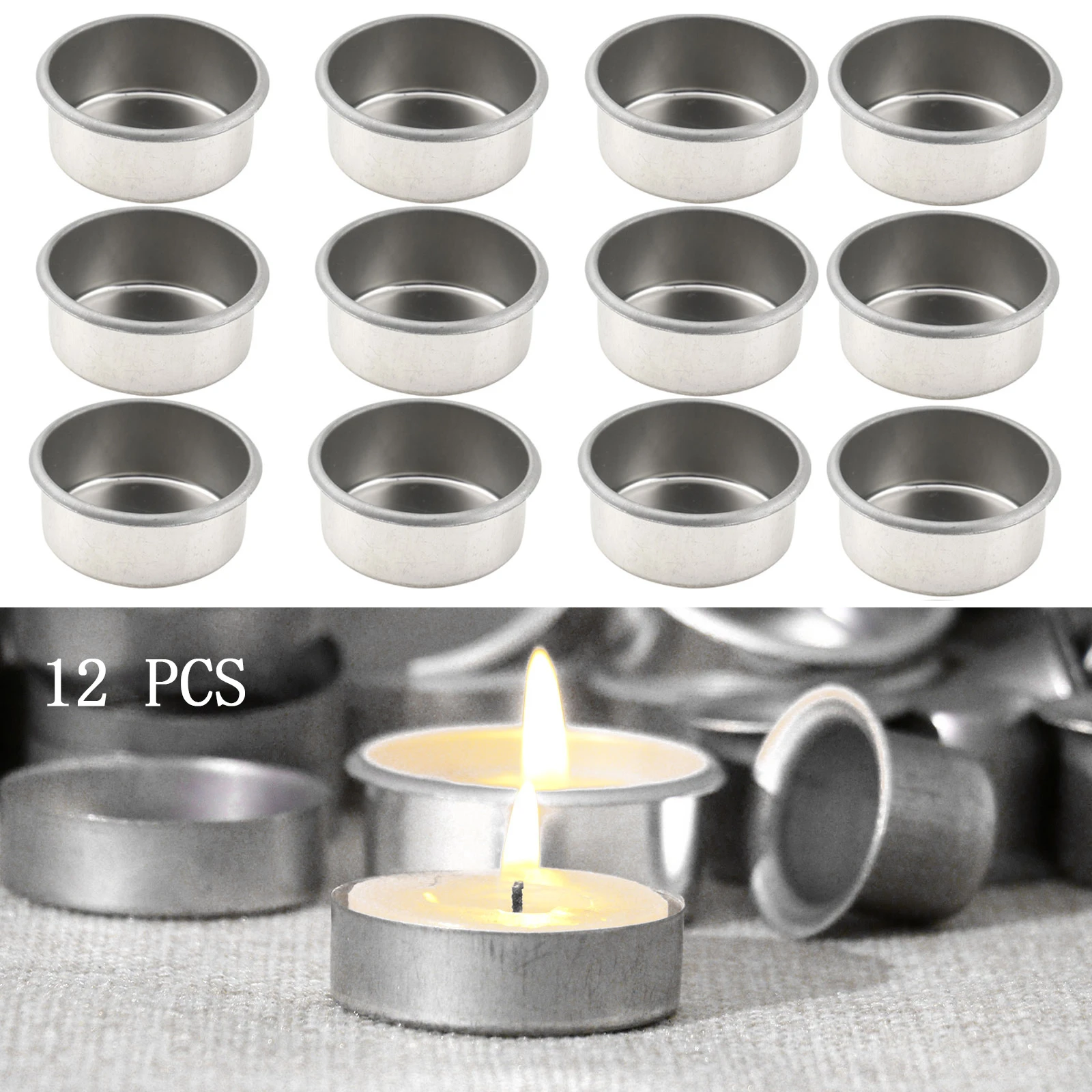 Metal Candle Cups atelieryuwa.ciao.jp