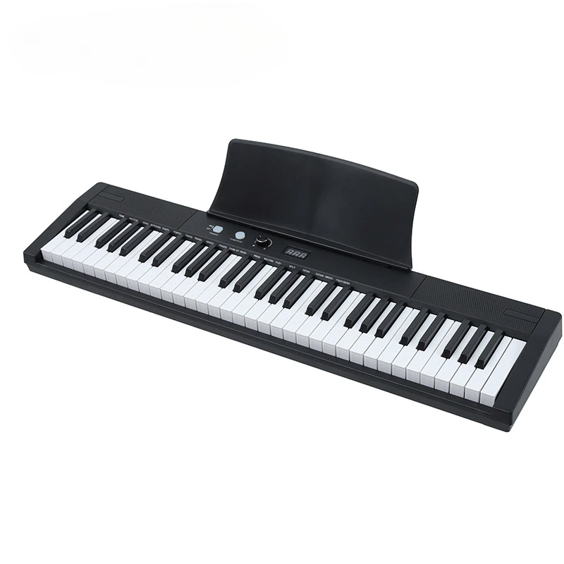 Adult Electronic Piano 61 Keys Portable Musical Keyboard Cheap Professional Musical Piano Child Beginner Easy Electronic Organ