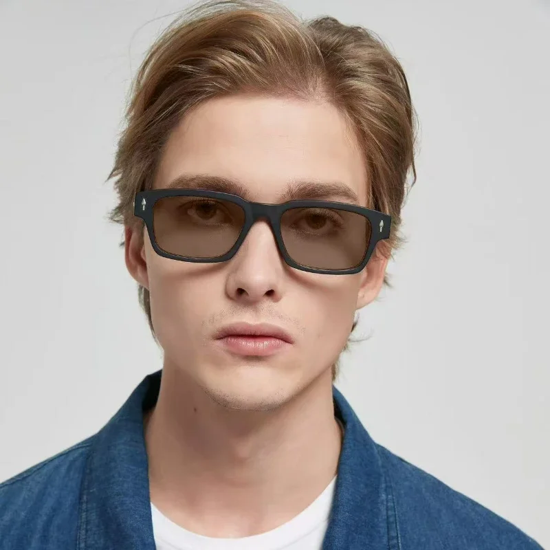 KIRWIN Sunglasses Thick Acetate Sunglasses For Men Women