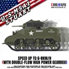 COOLBANK 1:16 RC Tank High Speed Drift RC Cars Stuart M5A1 Light Tank Military Vehicles Off Road Car Tanks Model hobby Toys Boys 5