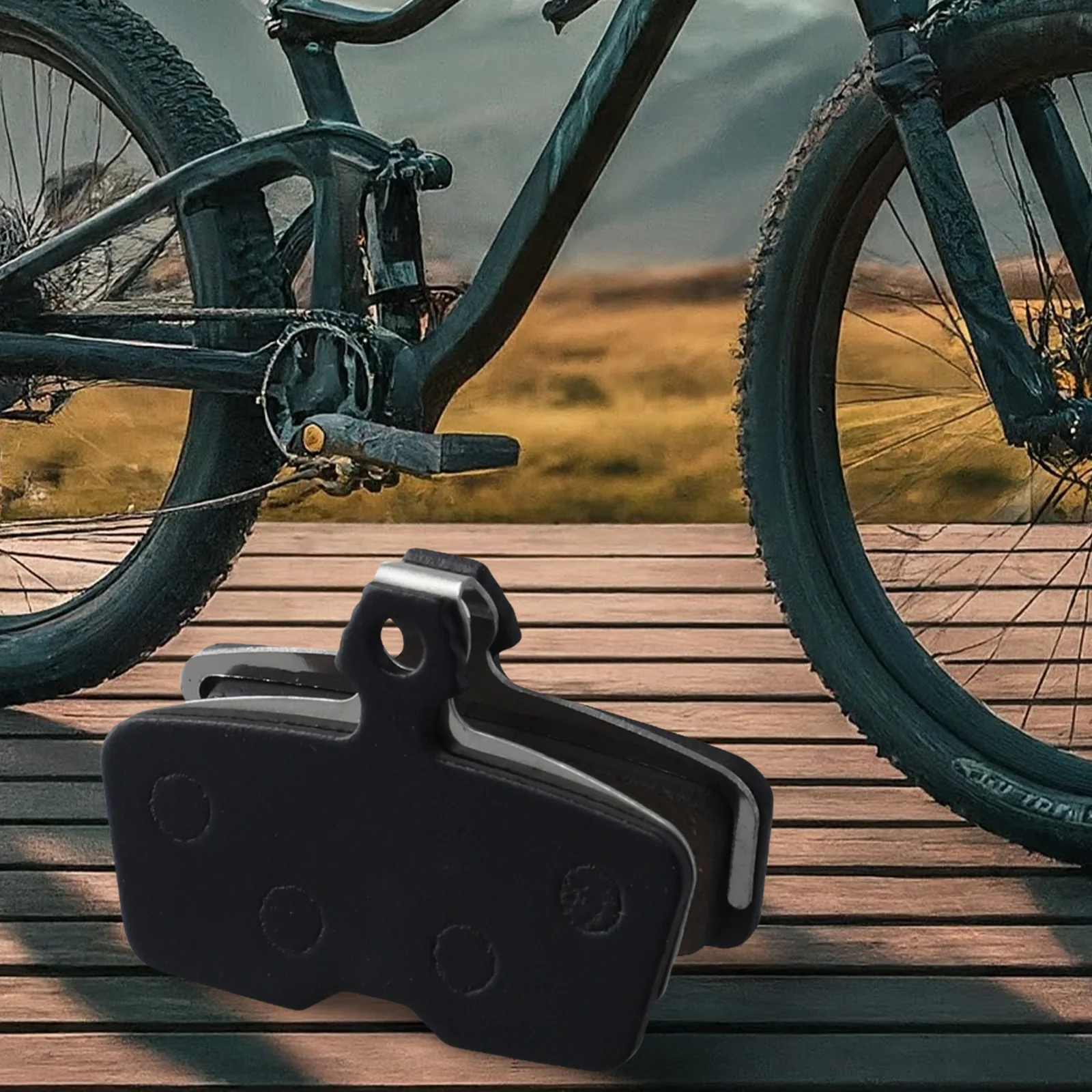 

Bike Disc Brake Pads Cycling Strong Water-Resistance + Guide RE Anti-Wear Bicycle Code R 2011 Components Replacement Durable