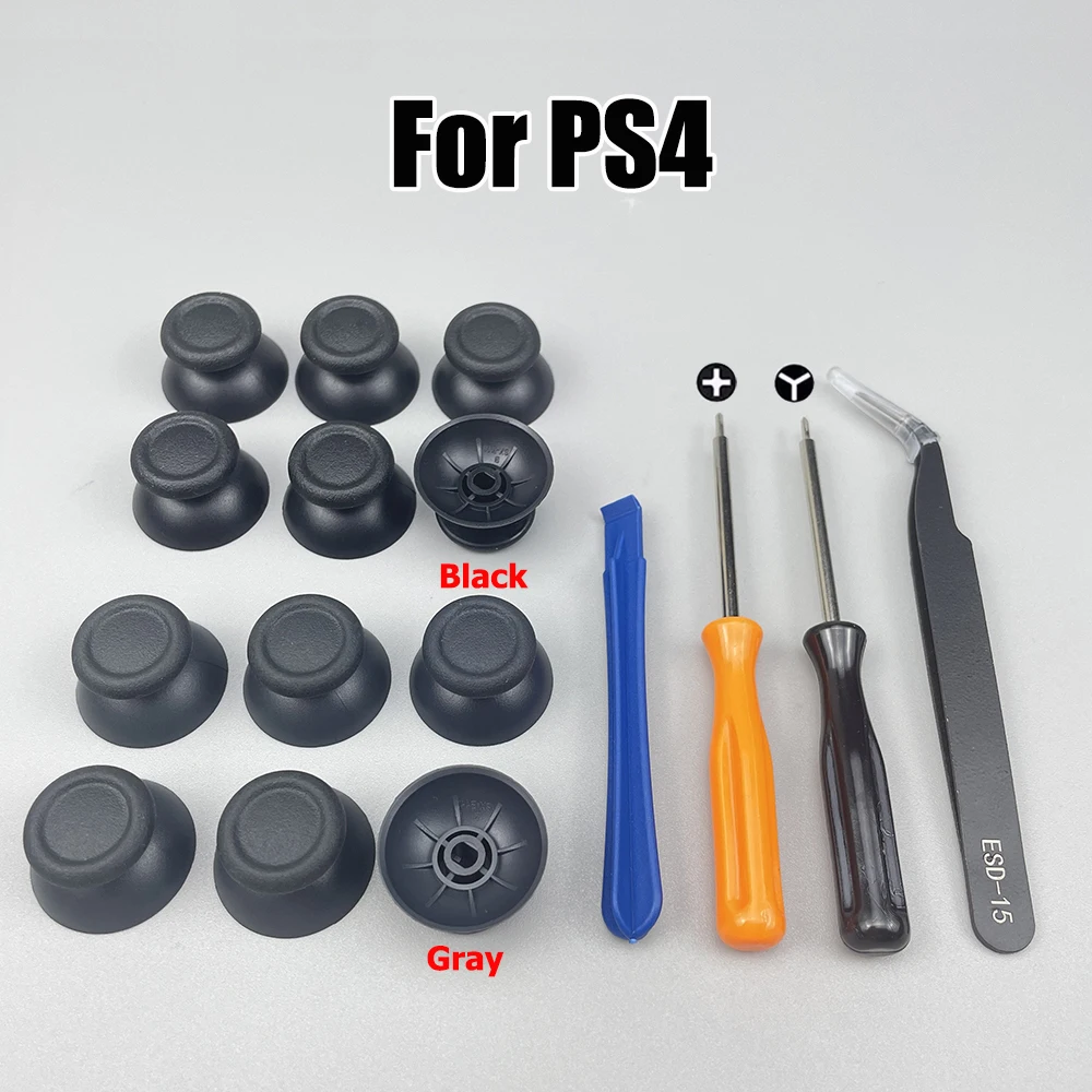 Enhanced Thumb Grips Set - 6 PCS Controller Analog Repair Accessories