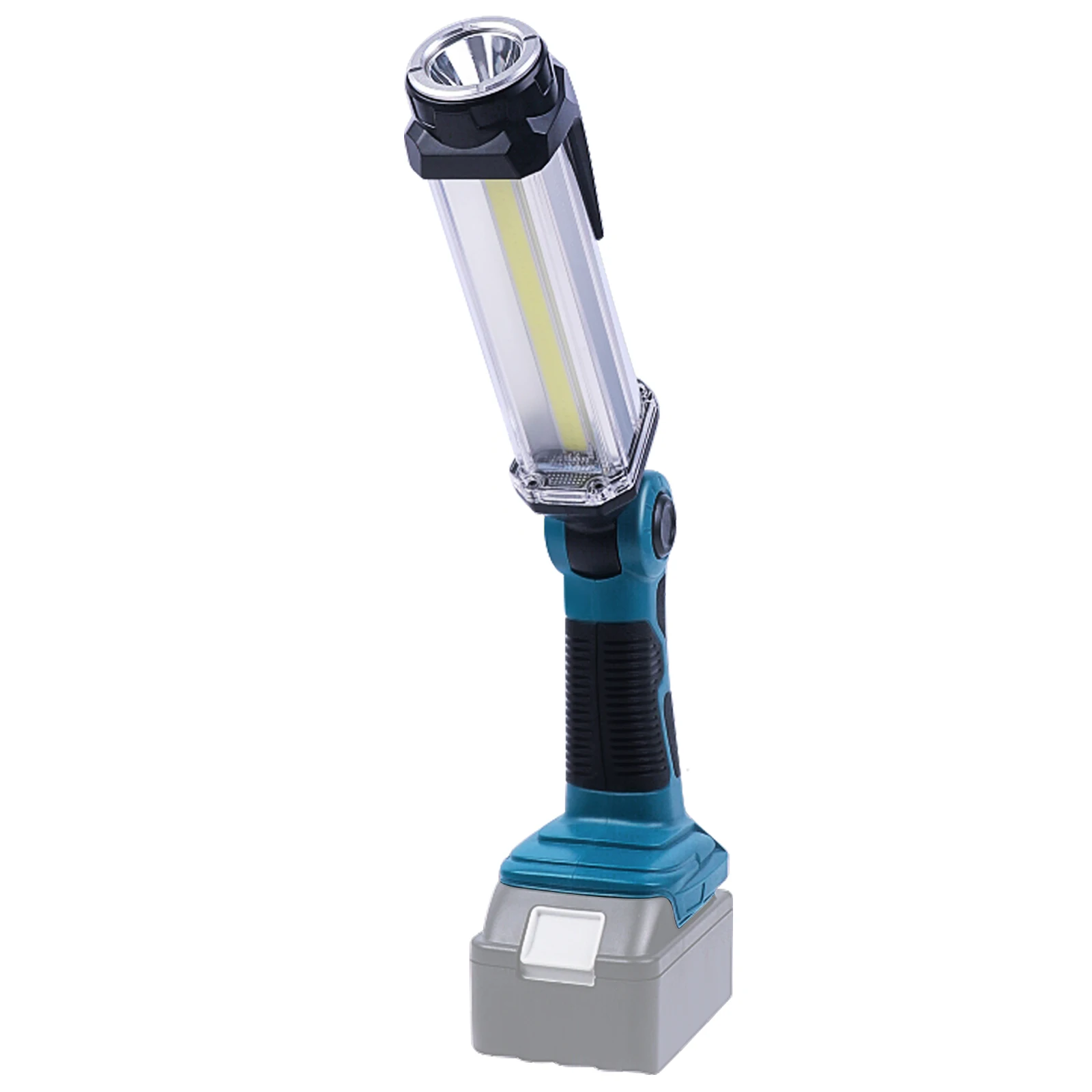 2000LM Cordless LED Work Light For Makita 18V Battery Outdoor Flashlight Portable Camping Lanterns with Hook (No Battery)