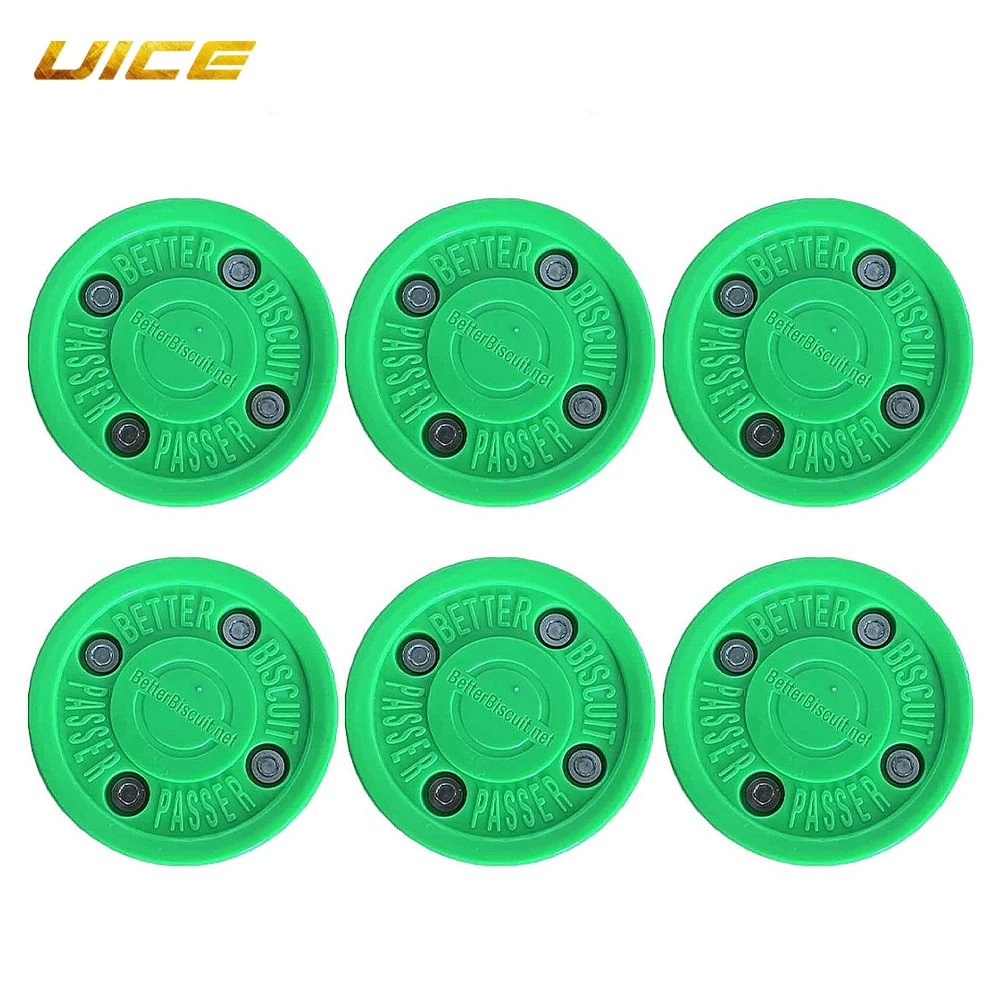 Ice Hockey puck Biscuit Roller Hockey Training Puck Plastic for Street Recreational and Off-Ice Practice