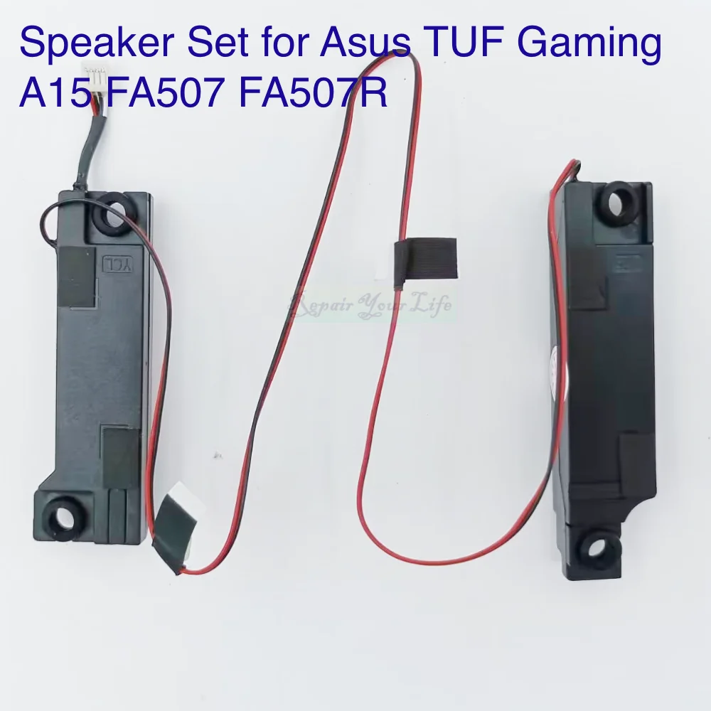 Conjunto de Alto-falantes para Laptop Asus Tuf Gaming Alto-falantes Internos Embutidos Usados para A15 Fa507 Fa507r Fa507rc Fa507re rm rw pc Esquerda e Direita - Imagem 3