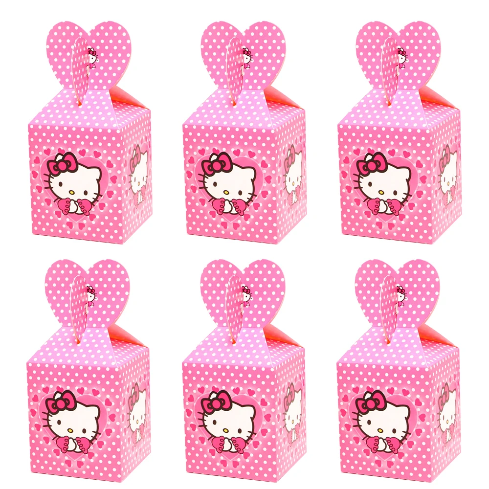 thumbnail image 1 of Plato de decoración para fiesta de cumpleaños de Hello Kitty rosa, vajilla desechable, fondo, globo, baby shower, juguete para niñas, regalo, suministros para fiesta, 1 of 5