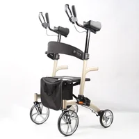 Folding Mobility Walker Rollator With Seat and armrest 1