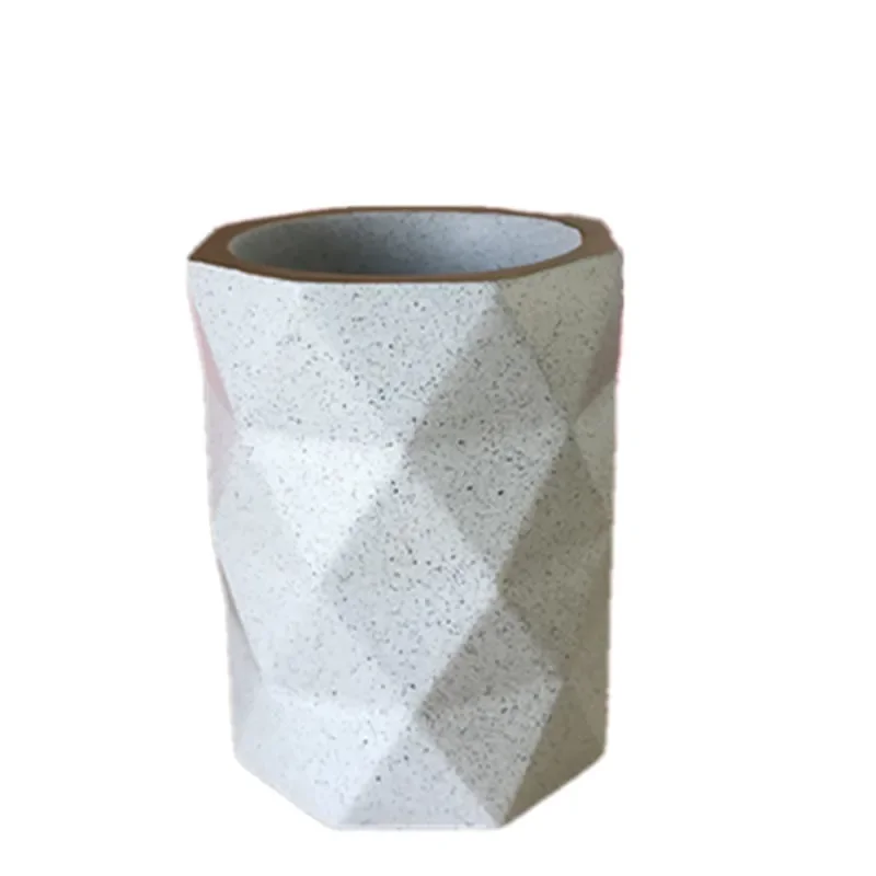 

Silicone Cement Planter Mould DIY Concrete Pen Holder Desk Decoration Vase Flower Pot Molds
