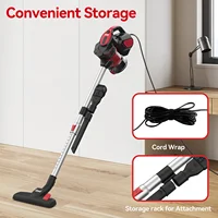 Aspirateur filaire YISORA I5, aspiration 600W 47kPa, cordon de 20 pieds, brosse de sol 3-en-1 à double mode, aspirateur portatif léger pour sols durs, tapis et poils d'animaux 3