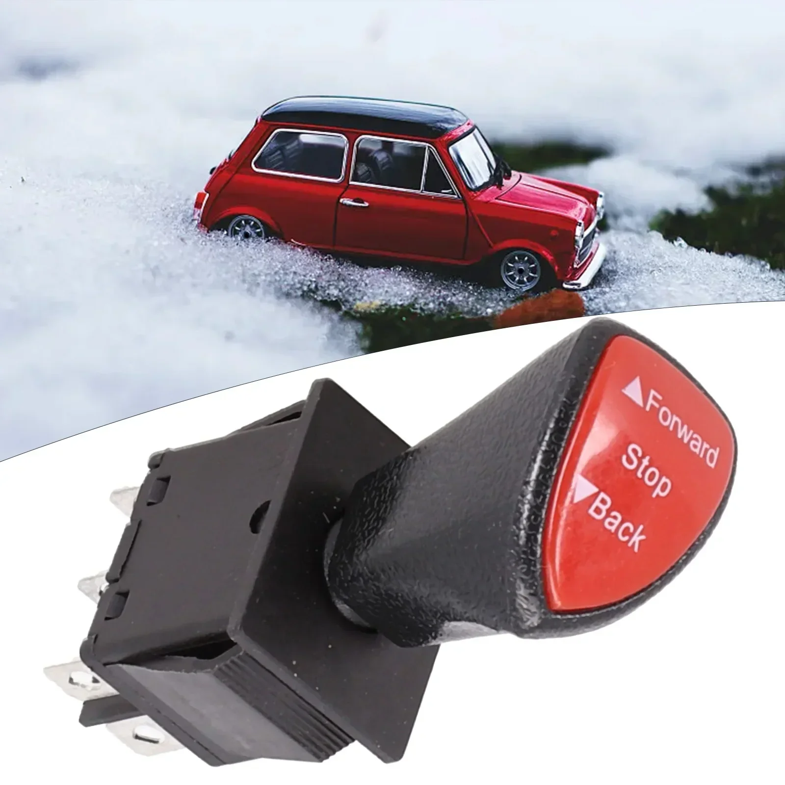Interruttore A Scorrimento Autobloccante KCD4-604-6P DPDT – 6 Pin Avanti/Stop/Indietro Per 125V/250V
