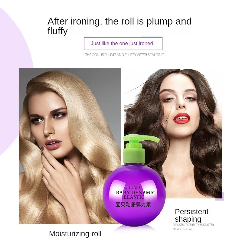 Modelling Conditioner Curl Enhancer Gel Hair Styling