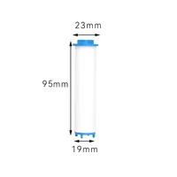 8 Pcs Shower Head Replacement PP Cotton Filter Cartridge Water Purification Bathroom Accessory Hand Held Bath Sprayer 6
