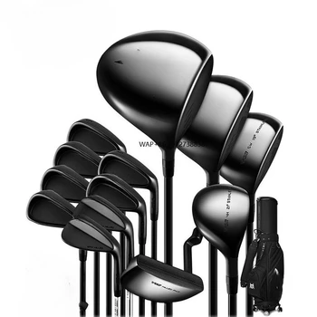 Black 13-Piece Golf Club Set 1
