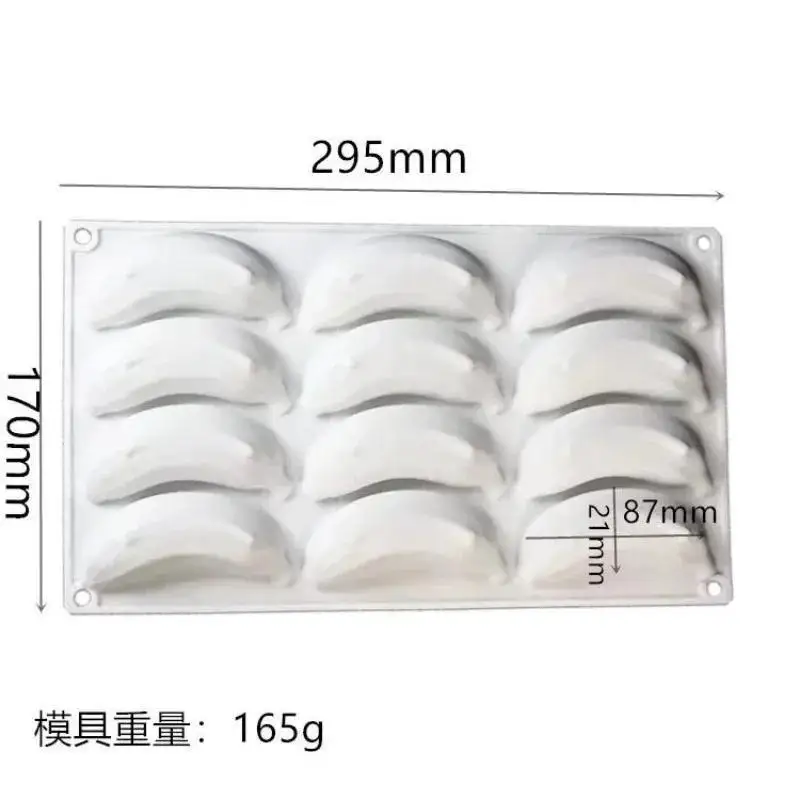 Silicone Cake Moulds Fruits Mousse Cake Molds Orange Apple Pear Mango Strawberry Pinecone Shape Mould Dessert Decorating Tools