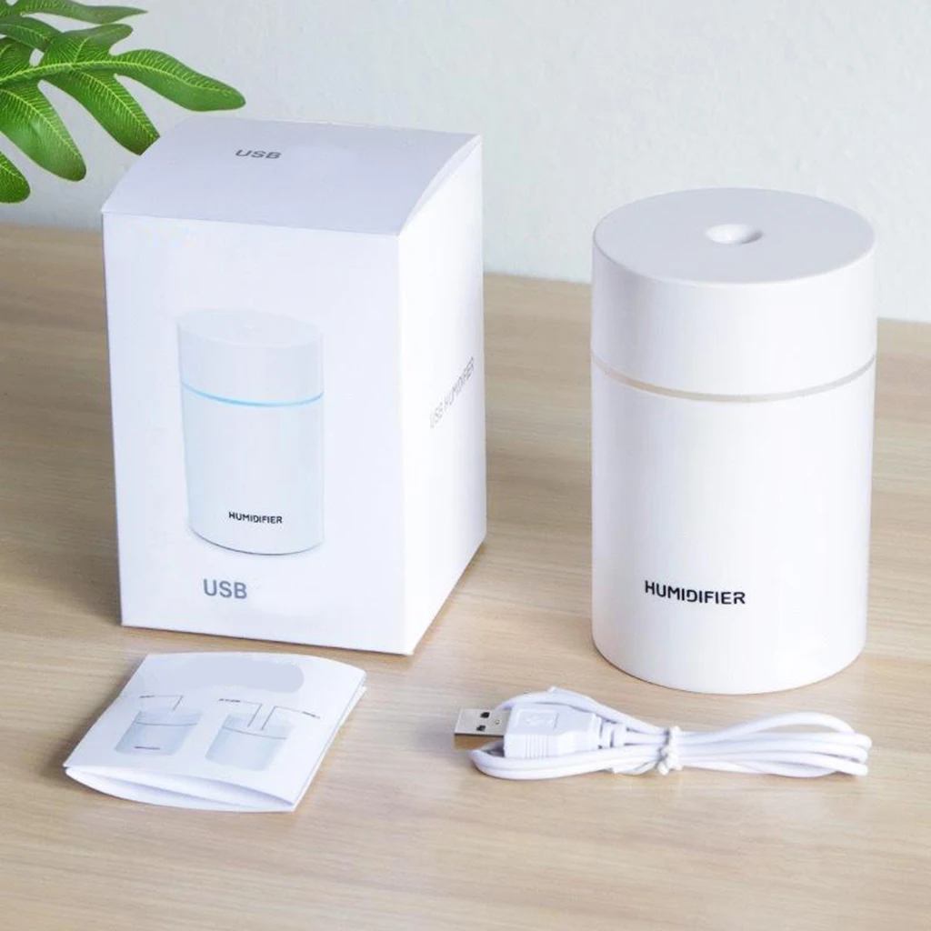 Air Humidifier USB 300ml Essential Oils Diffuser For Car Home Mute Humidification Bedroom Nano Purifier
