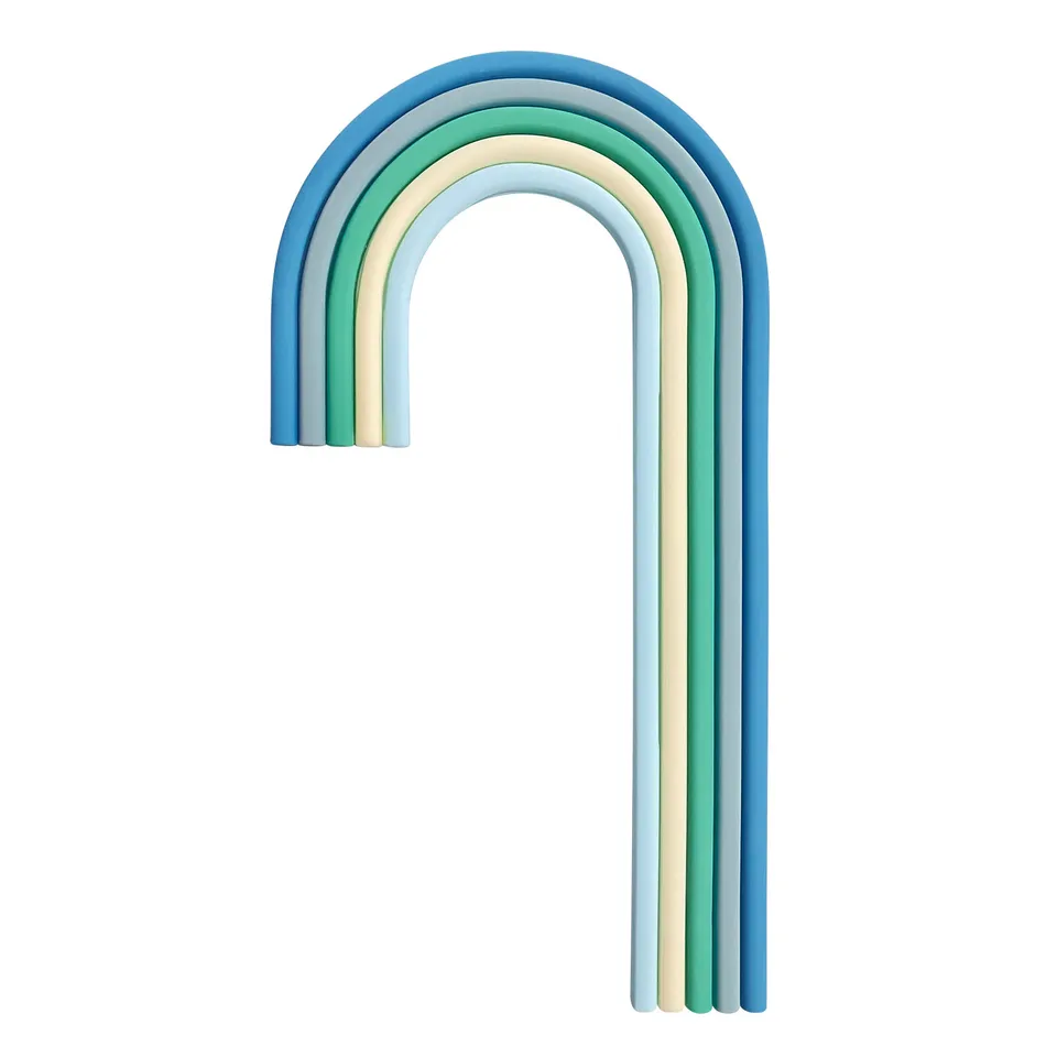 Decorazione per torta di compleanno arcobaleno, decorazione personalizzata in legno per feste - Italia