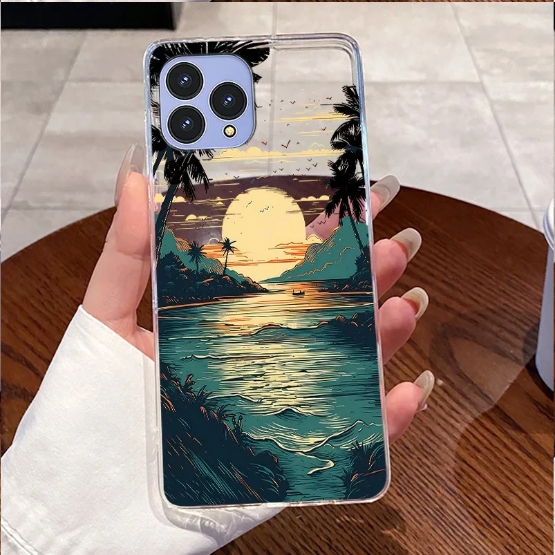 Cute Love Rabbit Transparent Silicone Phone Case - Soft TPU Bumper Shell