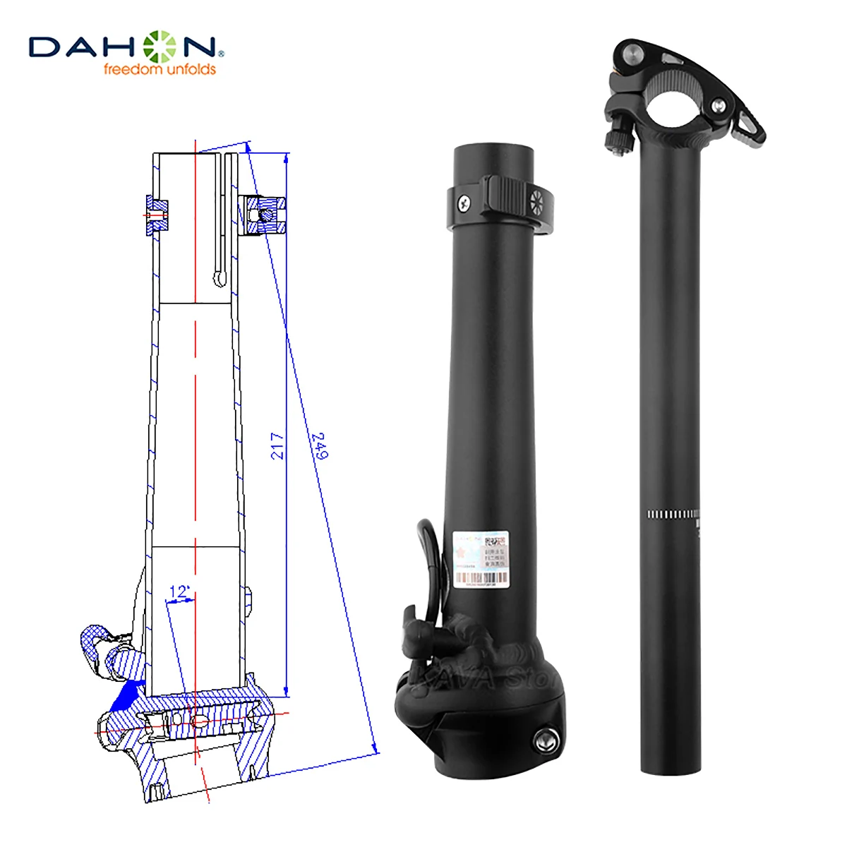Handlepost Dahon Folding Bike Handlebar Stem Dahon Bikes Dahon