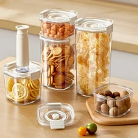 Vacuum Sealed Tank Coffee Beans Vacuum Jar Kitchen Cereals Storage Box Airtight Container Moisture-Proof Sealed Canister for Tea 1