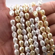 

Freshwater Pearl Baroque White Pink Irregular Beads for Jewelry Making DIY Earrings Bracelet Necklace Accessories