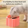 Cat Food Bowl, Rice Bowl, Slow Food, High Feet, Anti Choking Bowl, Cat Basin, Anti Choking, Anti Choking Neck, Relieve Anxiety 1