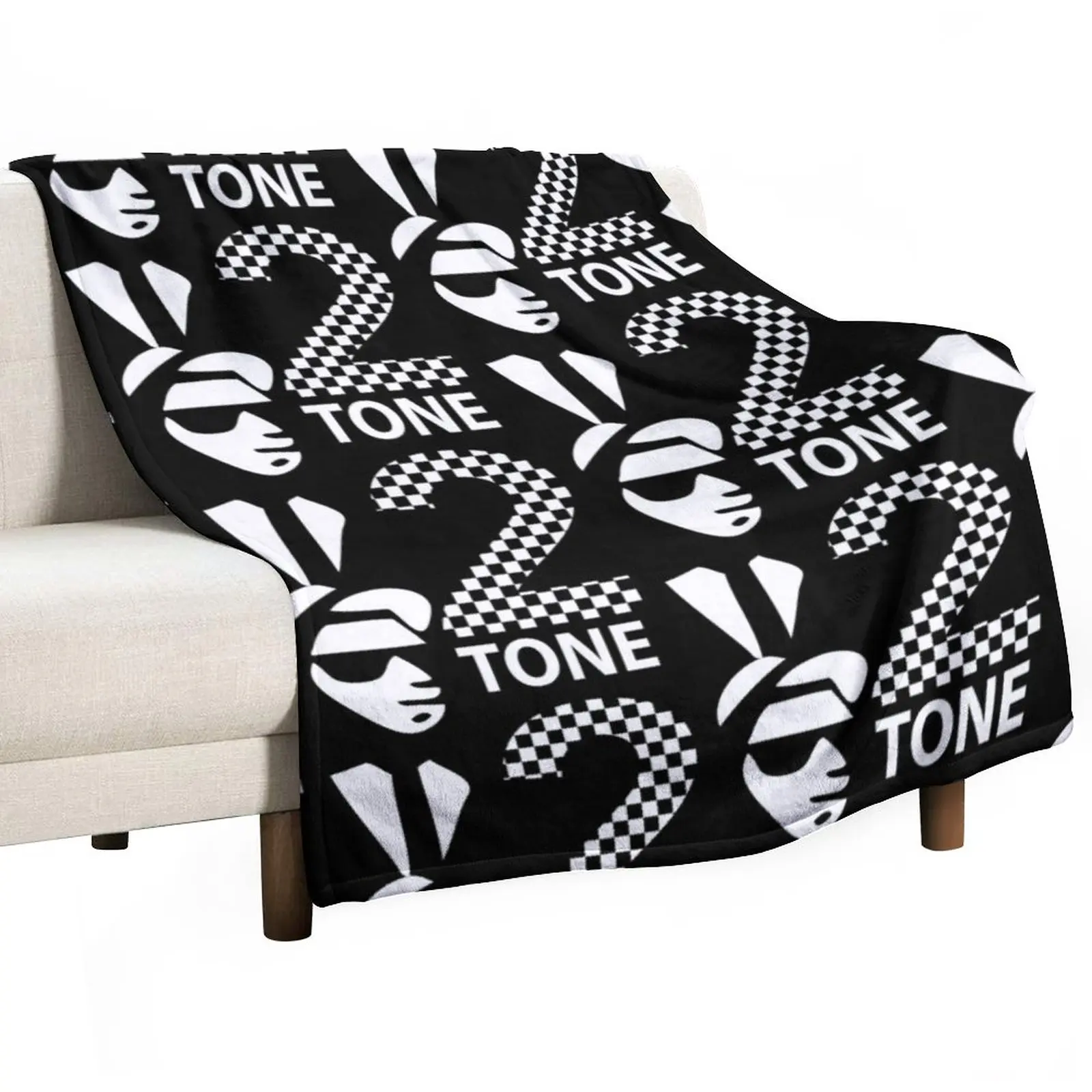 

The Specials 2 Tone | Rude Boy Two Tone Ska 2 Music Records Throw Blanket Blankets For Baby Single Blanket