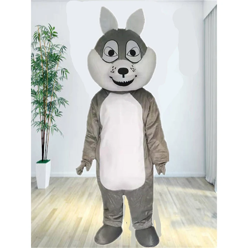 thumbnail image 1 of Inventario de mascota de lobo de Disney, personaje de dibujos animados clásico, publicidad, evento, fiesta, ropa para adultos, mascota grande, 1 of 5
