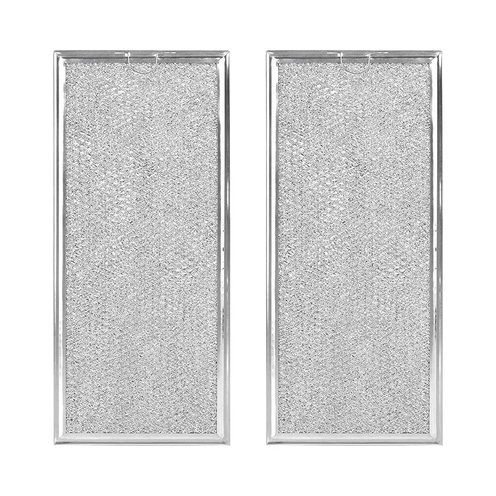 

Reliable Metal Microwave Oven Grease Filter Fresh Air Guaranteed Compatible with Well Known Brands Pack of 2