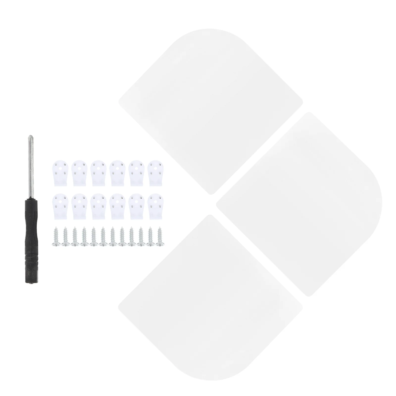 

3 Pcs Corner Shelf Shelves Shelving Organizer Wooden Rack Decorative Wall Decorations Small Ornament Storage Office