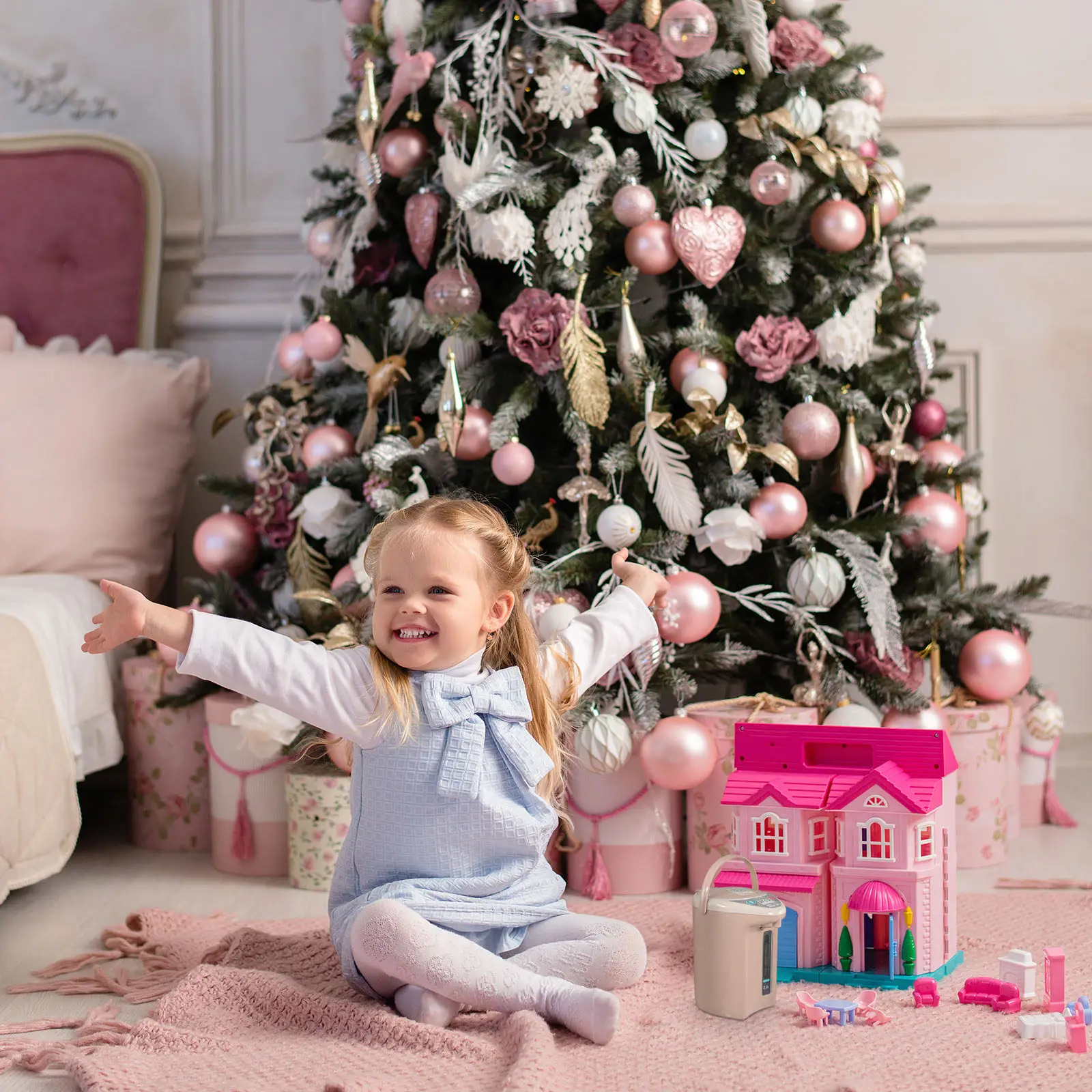 어린이를 위한 미니 전기 정수기, 사랑스러운 디자인으로 부모-자녀 관계와 놀이의 즐거움을 높여줍니다.