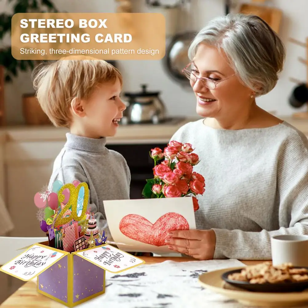 Auguri Utili Biglietto Di Auguri Biglietto Di Auguri Di Compleanno Di Carta Vuota Biglietto Di Compleanno Scatola Tridimensionale