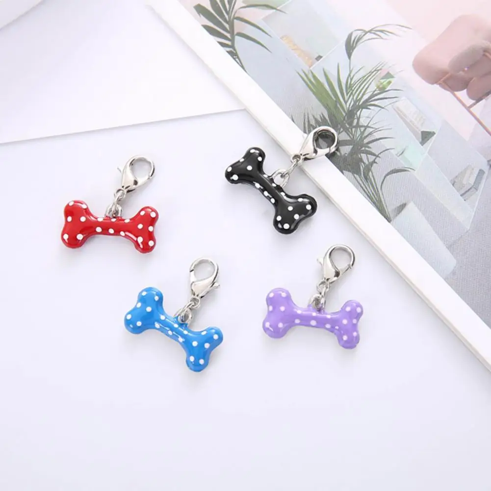 Lovely Pet Collar Pendant Vibrant Color Dress up Sturdy Universal Dog
