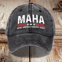 Maha Baseball Caps Women And Men 47th Presidential Election Theme Visor Cap Make America Healthy Again Trucker Hats Driver Hat 1