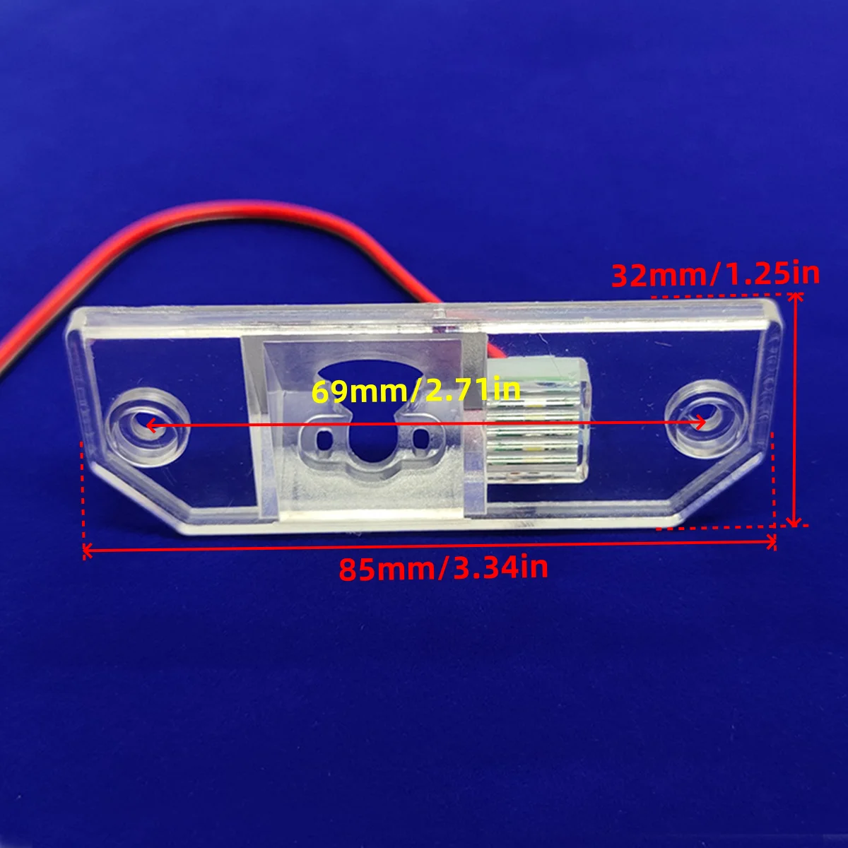 Ford Focus Turnier C-Max 2006-2008 자동차 번호판 라이트 하우징 후면보기 카메라 브래킷 마운트 홀더