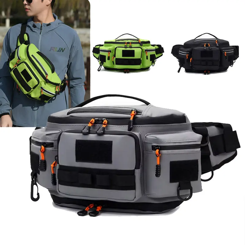 Waterproof Oxford Chest Bag for Men Hiking Camping Outdoor