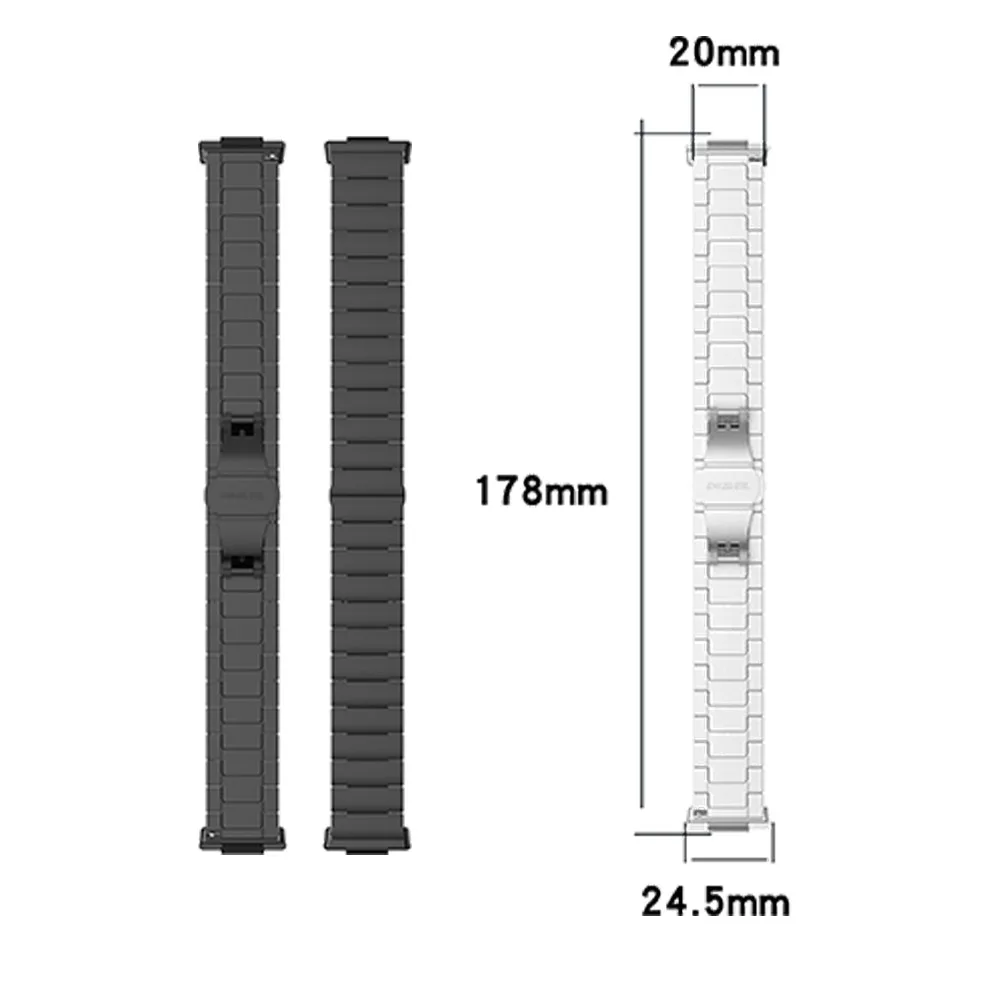 Metal Strap For Huawei Watch Fit2 Stainless Steel Smart Watch Wristband Fashion Bussiness Style Watch Accessories Supplies