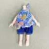 1set Fashion Bjd Doll Winter Dress Up Doll Clothes Set Suitable for 16-17cm Ob11 Dolls DIY Doll Accessories 1