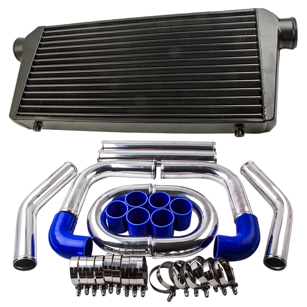 New-3-0-Intercooler-600x300x76-Inlet-Outlet-2-5-64mm-Intercooler-Piping ...