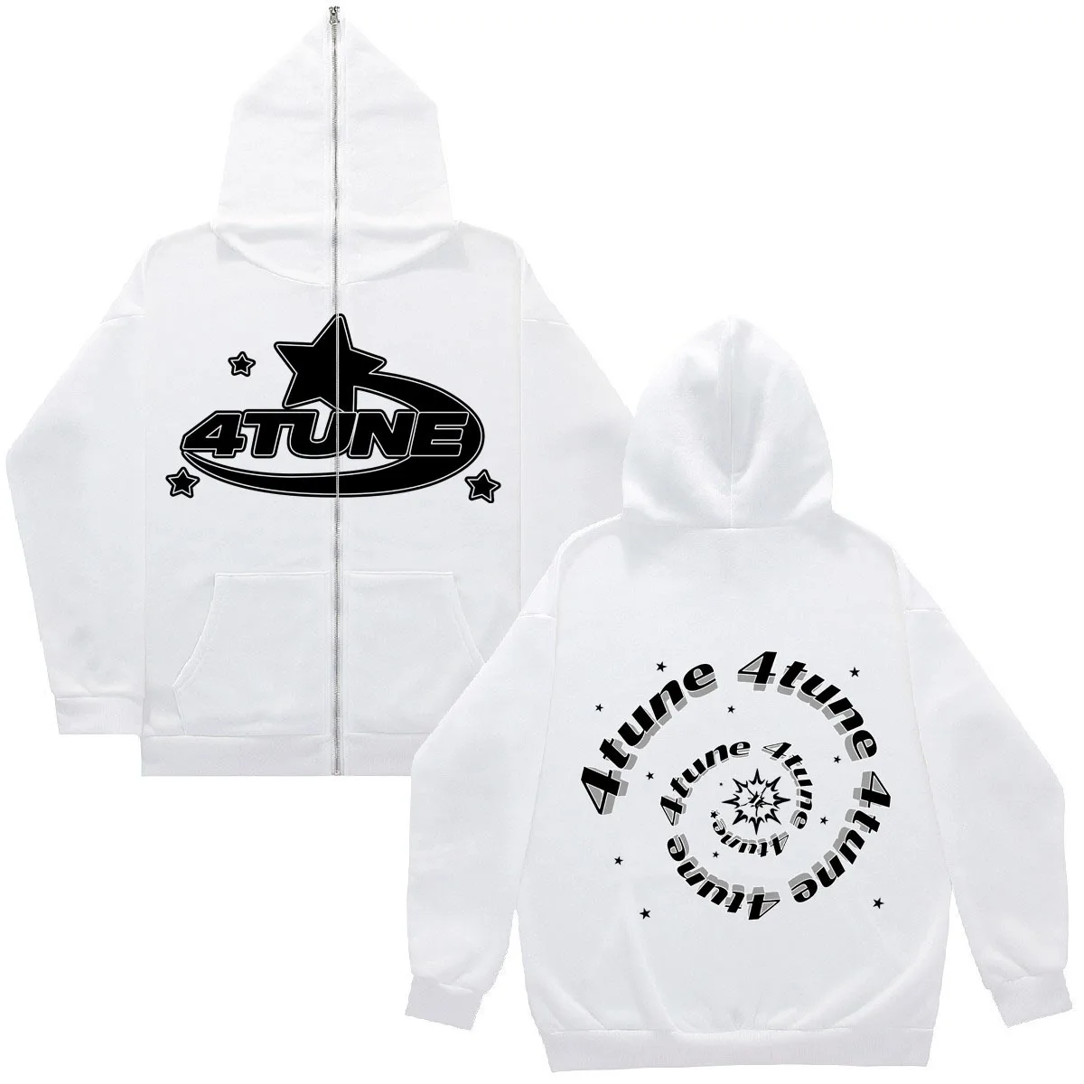 

2023 Spring and Autumn New European and American Trend Digital Printed Cardigan Sweatshirt Sweatshirt Men's and Women's Zipper S