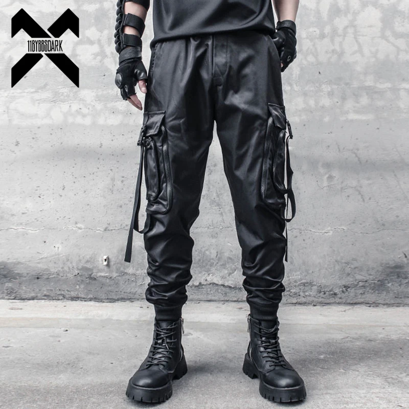 

Функциональные брюки-карго Techwear, мужские Модные тактические брюки с несколькими карманами, весна 2023, черные уличные брюки в стиле хип-хоп