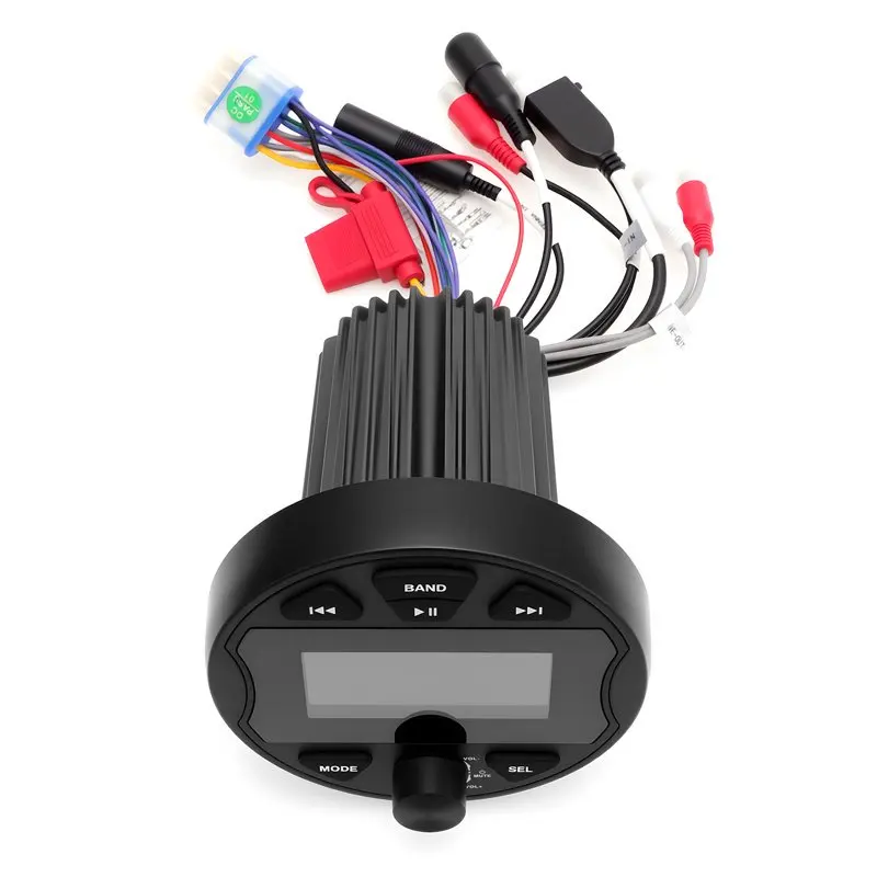 Boat Radio MP3 Media Player Stereo Marine Radio Cover Bluetooth AUX USB Waterproof Widely for ATV UTV SPA RZR FM AM