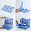 1 Pcs, Thickened, Quadruple File Bar, Desktop File Shelving, Storage Box, Pen Holder Frame, File Box, Office Supplies 4