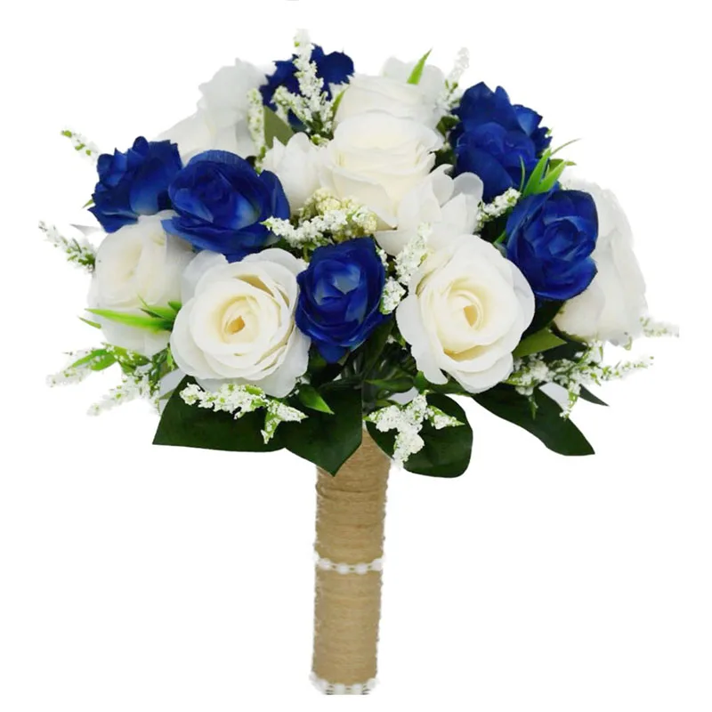 Wedding Bouquet Bridesmaids Artificial Roses Wedding Accessories Party Gift