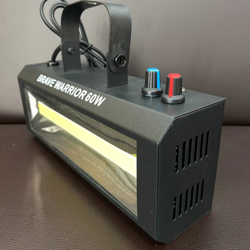 60W White Strobe Light Disco Dj Sound Party Lights Flash Stroboscope Speed Adjustable Stage Lighting For Club Holiday Home Party disco light led stage light mini led stage light