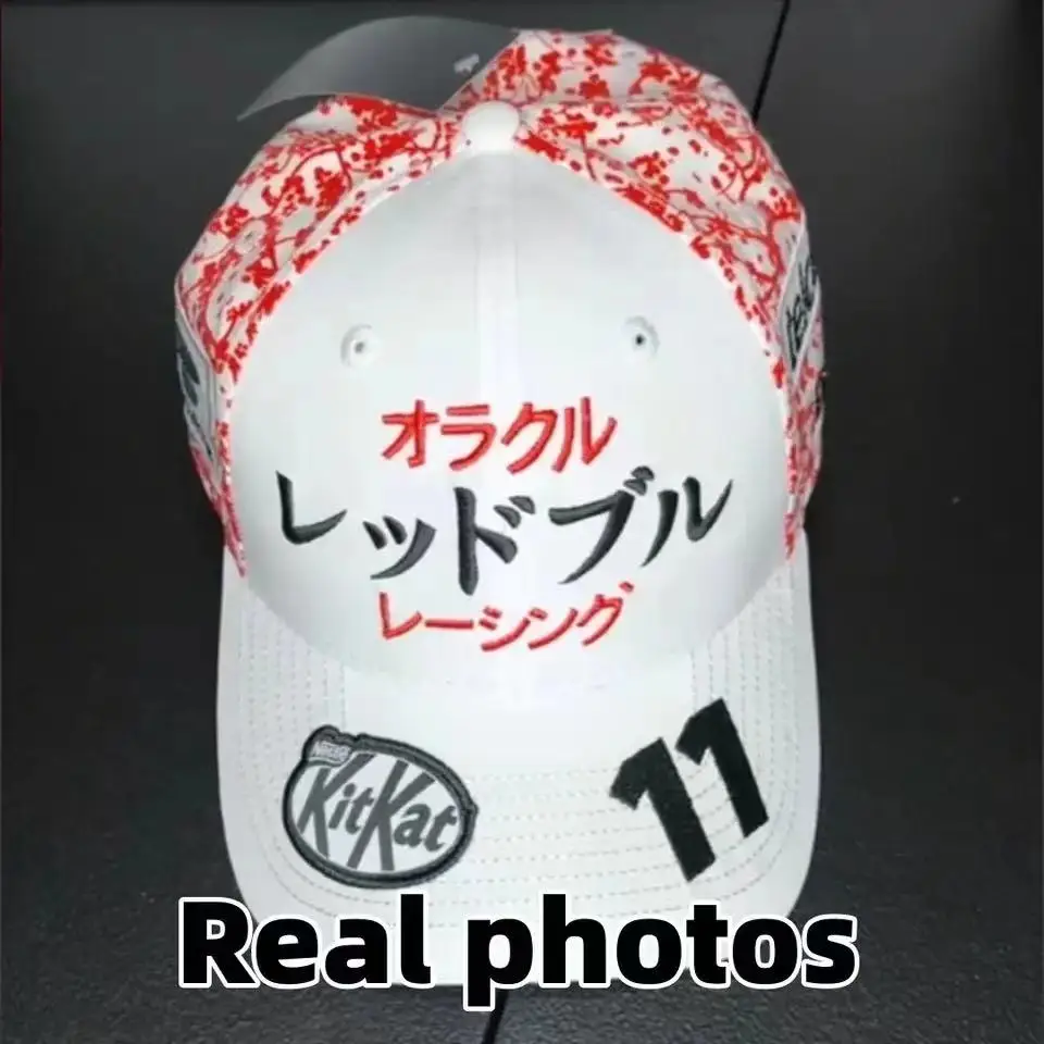 2024 Japanse Red Bull Team Gp Sand Perez Cap F1 Verstappen Hoed Formule Eten Honkbal Hoed Bull Team Cap Moto Motorhoeden