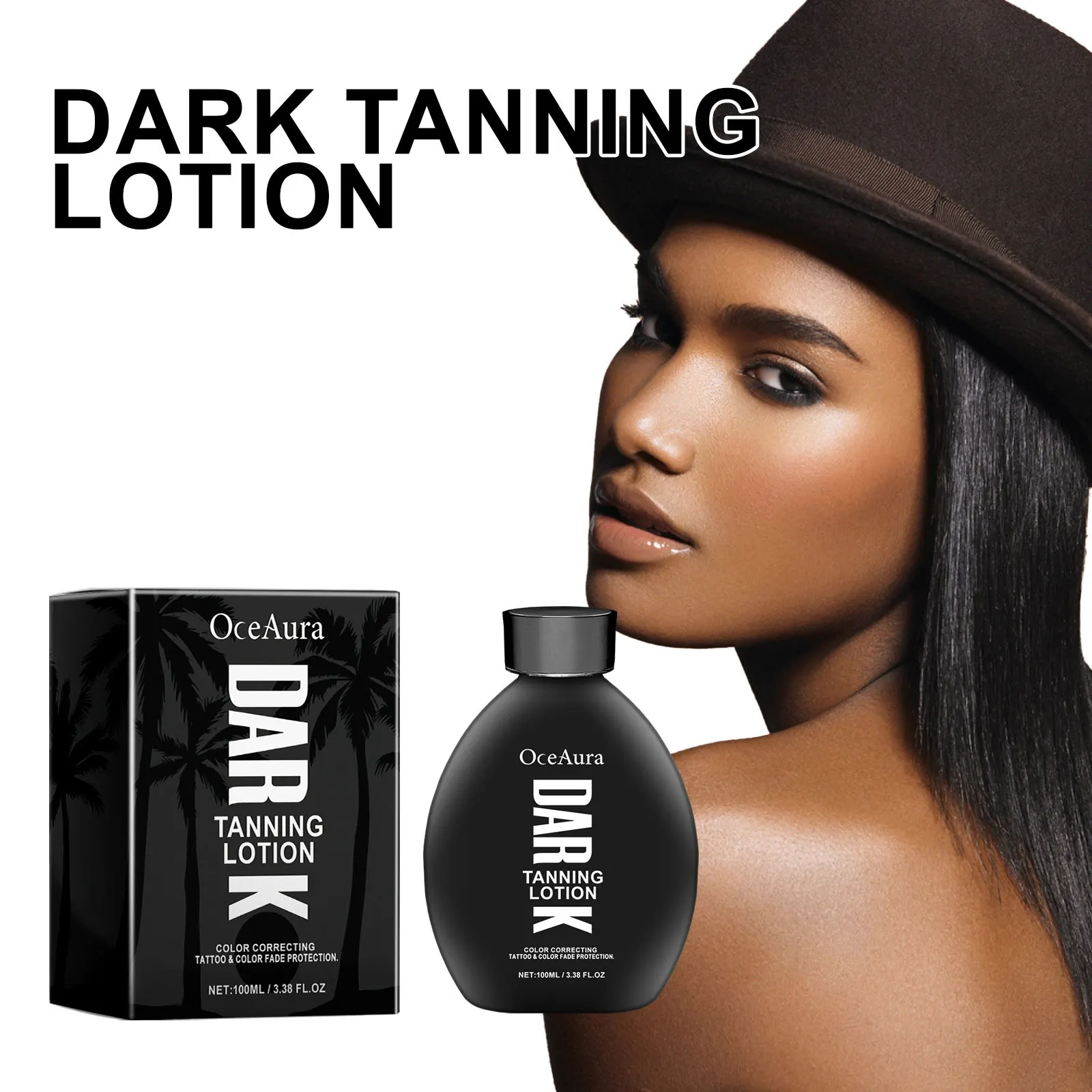 New Tanning Cream Face Body Long Lasting Bronzer Tanner Darker Suntan Protect Radiation Nourishing Natural Self-Tanning Lotion
