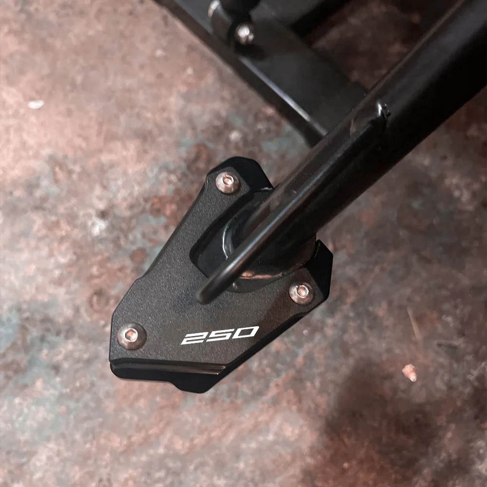 KTM 250 390 어드벤처 250ADVENTURE 390ADVENTURE 250ADV 390ADV 2020-2024 오토바이 킥 스탠드 풋 사이드 스탠드 확대기 패드
